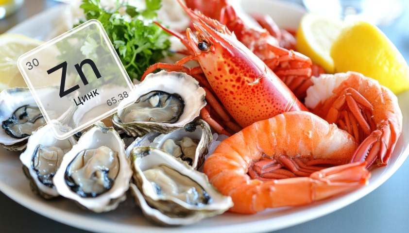 В каких продуктах содержится цинк