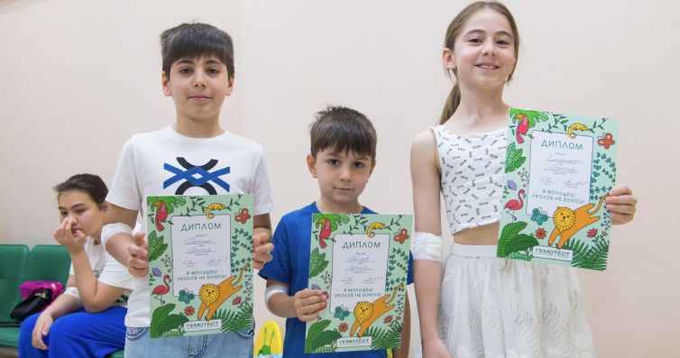 Лаборатория Гемотест провела благотворительную акцию «Здоровый ребёнок» в Республике Северная Осетия-Алания