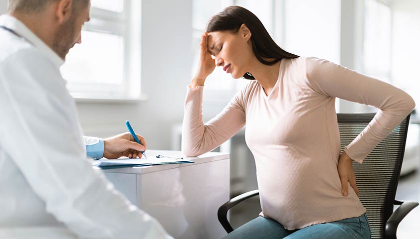 Повышенная температура у беременной женщины