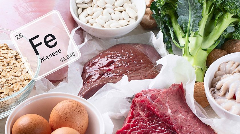 В каких продуктах содержится железо