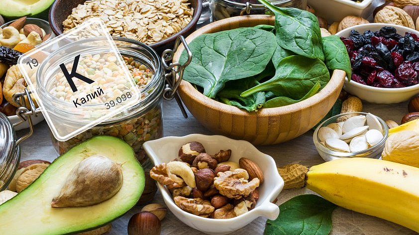 В каких продуктах содержится калий