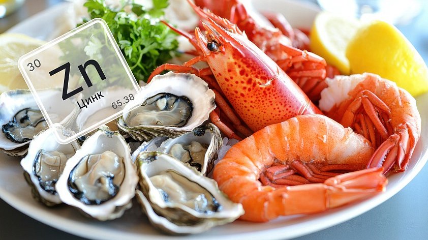 В каких продуктах содержится цинк